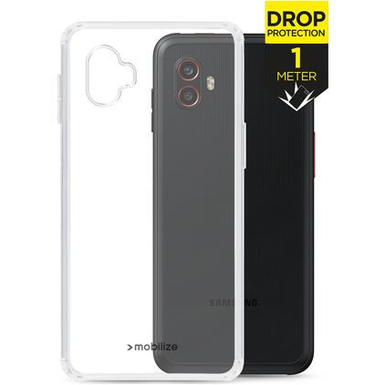 Mobilize Naked Protection Transparent Samsung Galaxy Xcover 6 Pro Plastique rigide Coque arrière Antichoc - Transparent