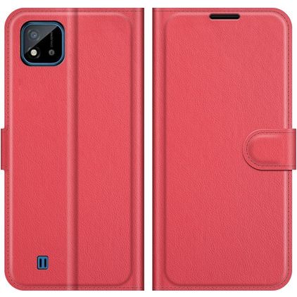 Mobigear Classic Housse Realme C11 (2020) Etui Porte-Monnaie - Rouge