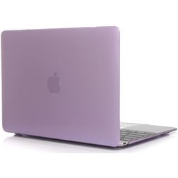 Mobigear Glossy MacBook 12 pouces (2015-2017) Coque rigide pour MacBook - Violet - Modèle A1534
