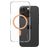 CARE by PanzerGlass Urban Combat iPhone 16 Pro MagSafe Plastique rigide Coque arrière - Peachy