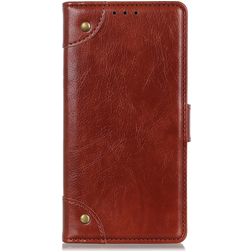 Mobigear Ranch Housse Realme X50 Etui Porte-Monnaie - Marron