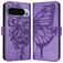 Mobigear Butterfly Housse Google Pixel 9 Pro XL Etui Porte-Monnaie - Violet