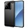 Mobigear Brushed Slim Coque Xiaomi 15 Coque arrière en TPU Souple - Noir