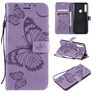 Mobigear Butterfly Housse Huawei P Smart Z Etui Porte-Monnaie - Violet