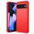 Mobigear Brushed Slim Coque Google Pixel 11 Pro XL Coque arrière en TPU Souple - Rouge