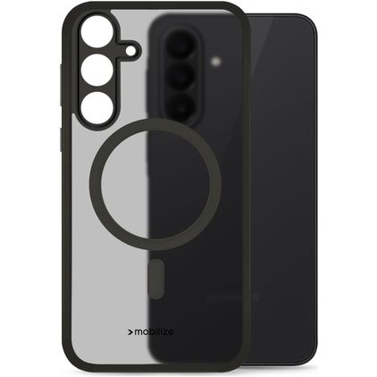Mobilize Hybrid Coque Samsung Galaxy A27 MagSafe Coque arrière Rigide Anti-Chocs - Noir