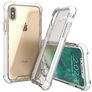 Mobigear Crystal Coque iPhone X Coque arrière Rigide - Blanc / Transparent