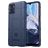 Mobigear Rugged Shield Coque Motorola Moto E22 Coque arrière en TPU Souple Anti-Chocs - Bleu