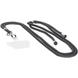 Mobiparts Phonecord - Cordon de téléphone universel ajustable - Urban Grey