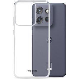 Mobilize Gelly Coque Transparente Motorola Edge 50 Neo Coque arrière en TPU Souple - Transparent