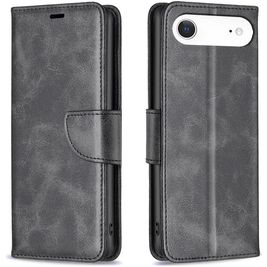 Mobigear Excellent Housse iPhone Air Etui Porte-Monnaie - Noir