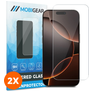 Mobigear iPhone 17 Pro Max Verre trempé Protection d'écran - Compatible Coque (Lot de 2)