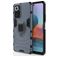 Mobigear Armor Ring Coque Xiaomi Redmi Note 10 Pro Coque arrière Rigide Anti-Chocs avec Anneau-Support - Bleu