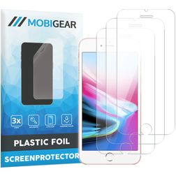 Mobigear iPhone SE (2020) Protection d'écran Film - Compatible Coque (Lot de 3)