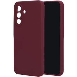 Mobiparts Coque Samsung Galaxy A36 Coque arrière en Silicone - Plum Red