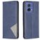 Mobigear Rhombus Slim Housse Motorola Moto G85 Etui - Bleu