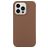 Mobigear Colors Coque iPhone 14 Pro Max Coque arrière en TPU Souple - Marron