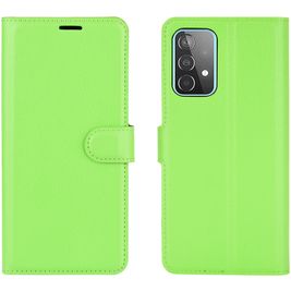 Mobigear Classic Housse Samsung Galaxy A52s 5G Etui Porte-Monnaie - Vert