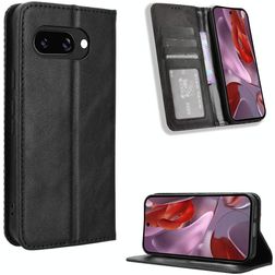 Mobigear Sensation Housse Google Pixel 9a Etui Porte-Monnaie - Noir