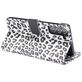 Mobigear Leopard Housse Samsung Galaxy S21 Etui Porte-Monnaie - Blanc