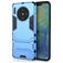 Mobigear Armor Stand Coque Huawei Mate 30 Coque arrière Rigide Anti-Chocs avec Support Amovible - Bleu