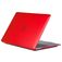 Mobigear Matte MacBook Pro 13 Pouces (2016-2023) Coque - Rouge - Model A1706 / A1708 / A1989 / A2159 / A2289 / A2251 / A2338