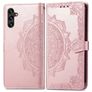 Mobigear Mandala Samsung Galaxy A13 5G Étui Portefeuille - Rose doré