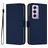 Mobigear Urban Wallet Housse OPPO Reno 12 Pro Etui Porte-Monnaie - Bleu Marin