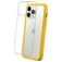 Rhinoshield MOD NX Coque iPhone 13 Pro Max Coque arrière Rigide Anti-Chocs - Transparent / Jaune