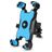Mobigear PushHold Support vélo Fixation guidon Pince - Universel - Bleu
