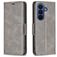 Mobigear Excellent Housse Samsung Galaxy A37 Etui Porte-Monnaie - Gris