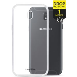 Mobilize Naked Protection Coque Transparente Samsung Galaxy J5 (2017) Coque arrière Rigide Anti-Chocs - Transparent
