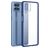 Mobigear Shockproof Samsung Galaxy M53 Plastique rigide Coque arrière - Transparent / Bleu