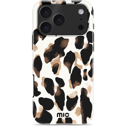 MIO Coque iPhone 17 Pro Max MagSafe Coque arrière Rigide - Leopard