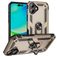 Mobigear Armor Ring Coque iPhone 17 Coque arrière Rigide Anti-Chocs avec Anneau-Support - Or