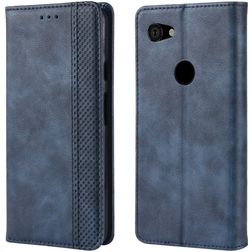 Mobigear Sensation Google Pixel 3a Étui Portefeuille - Bleu