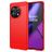 Mobigear Brushed Coque OnePlus 11 Coque arrière en TPU Souple - Rouge