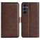 Mobigear Slim Magnet Housse Samsung Galaxy A17 Etui Porte-Monnaie - Marron