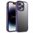 Mobigear Crystal Coque iPhone 14 Pro Max Coque arrière Rigide Anti-Chocs - Violet