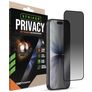 Striker Xtreme Impact Privacy iPhone 18 Pro Verre trempé Protection d'écran Confidentialité - Compatible Coque - Noir