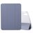 Mobigear Tri-Fold Gel Coque iPad 11 (2025) Etui en TPU,Similicuir + Porte-crayon - Baby Blue