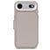Decoded Detachable Wallet Housse iPhone Air MagSafe Etui avec Coque Détachable en Cuir Véritable Porte-Monnaie - Solid Clay