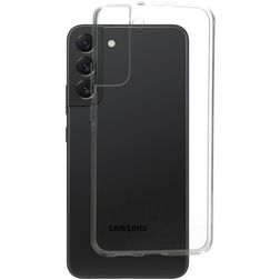 Mobiparts Classic Transparent Samsung Galaxy S22 Plus TPU souple Coque arrière - Transparent