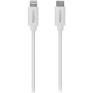 Mobilize - Câble USB-C vers Apple Lightning MFI 1 mètre - Blanc