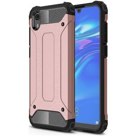 Mobigear Outdoor Coque HONOR 8S Coque arrière Rigide Anti-Chocs - Rose doré