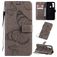 Mobigear Butterfly Housse Xiaomi Redmi Note 8T Etui Porte-Monnaie - Gris