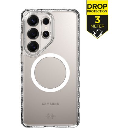 ITSKINS Level 2 HybridMagClear R Transparent Samsung Galaxy S26 Ultra MagSafe Plastique rigide Coque arrière Antichoc - Transparent