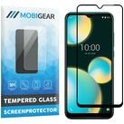 Mobigear Premium Wiko View 4 Verre trempé Protection d'écran - Compatible Coque - Noir