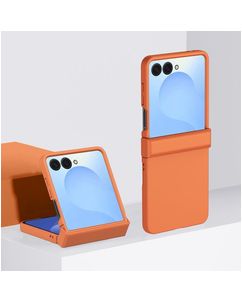 Mobigear Colors Coque Samsung Galaxy Z Flip 8 Coque arrière Rigide - Orange