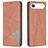 Mobigear Rhombus Slim Housse iPhone Air Etui - Marron